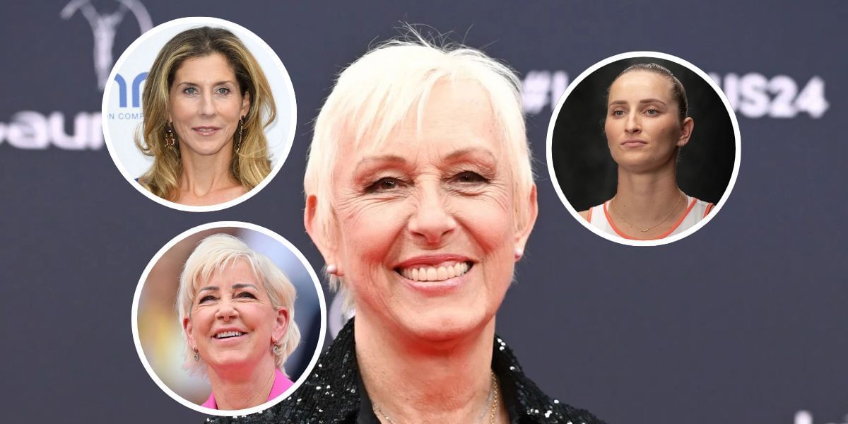 Monica Seles cries tears of joy, Chris Evert & Marketa Vondrousova also get emotional as proud Martina Navratilova receives huge Czech honor