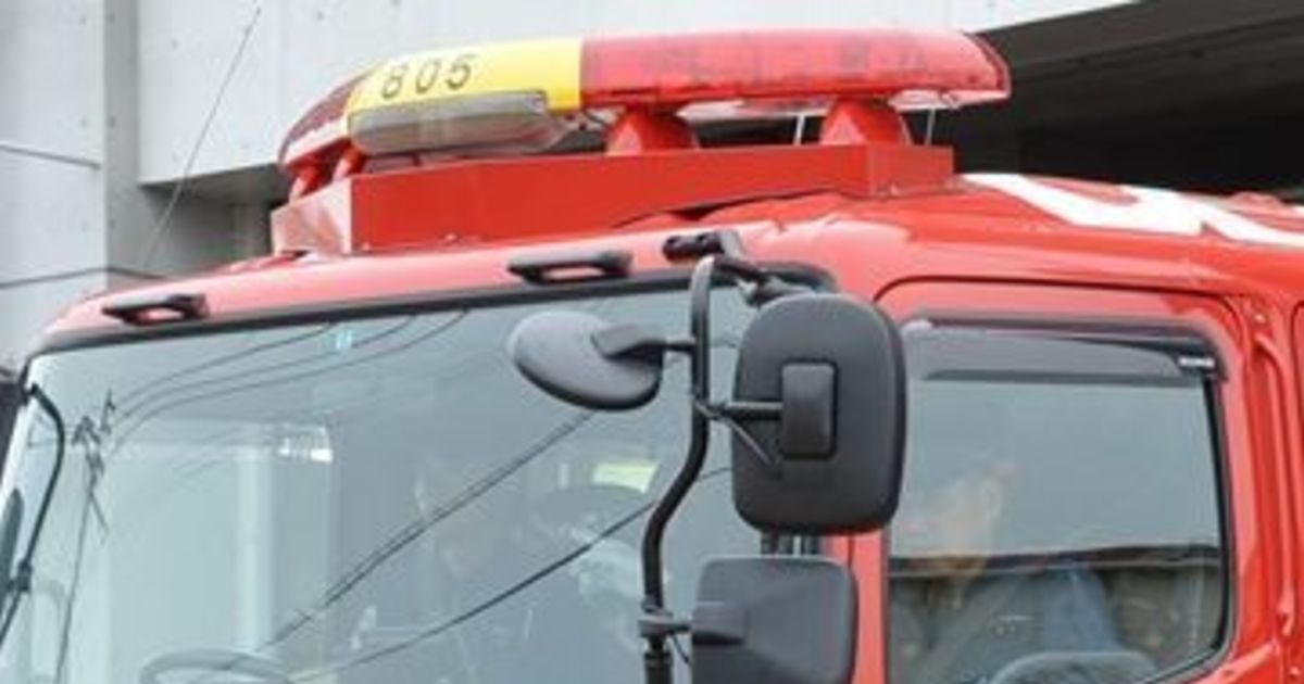 未明に北九州市小倉北区のビル火災で消防車出動　鍛冶町1丁目7番付近（10月11日午前3時50分ごろ）