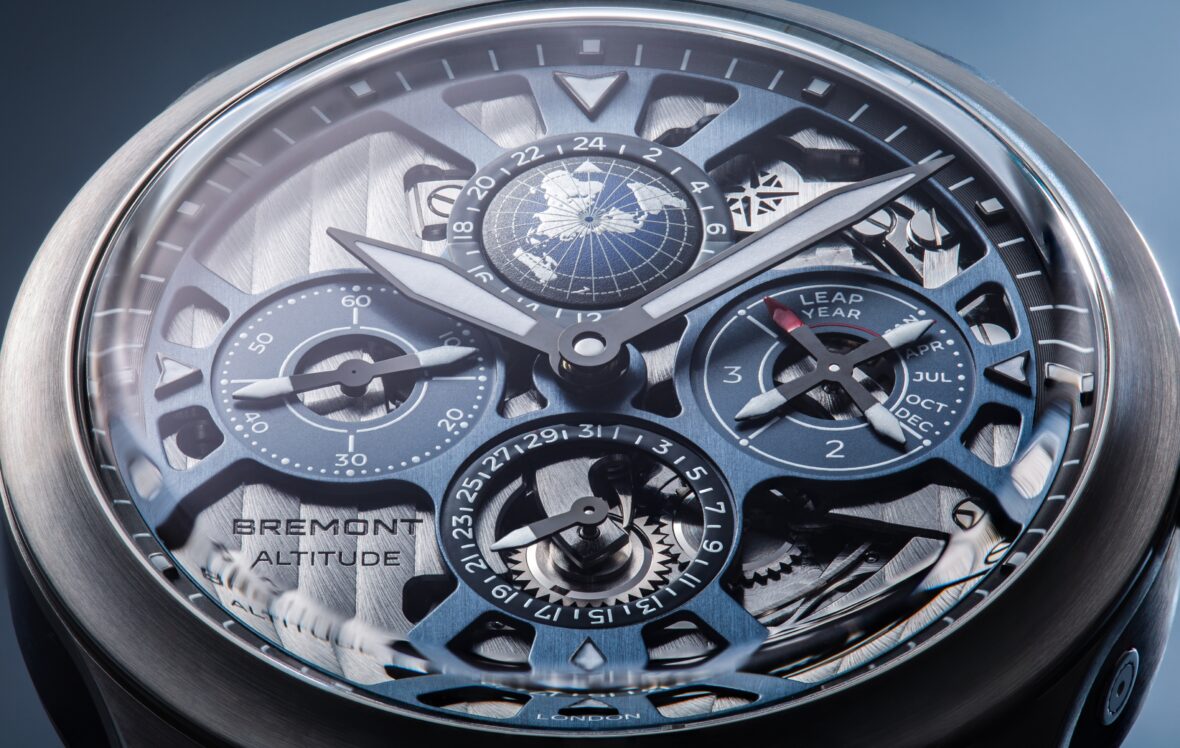 Bremont Unveils Skeletonized Altitude Perpetual Calendar GMT Monopusher At Dubai Watch Week