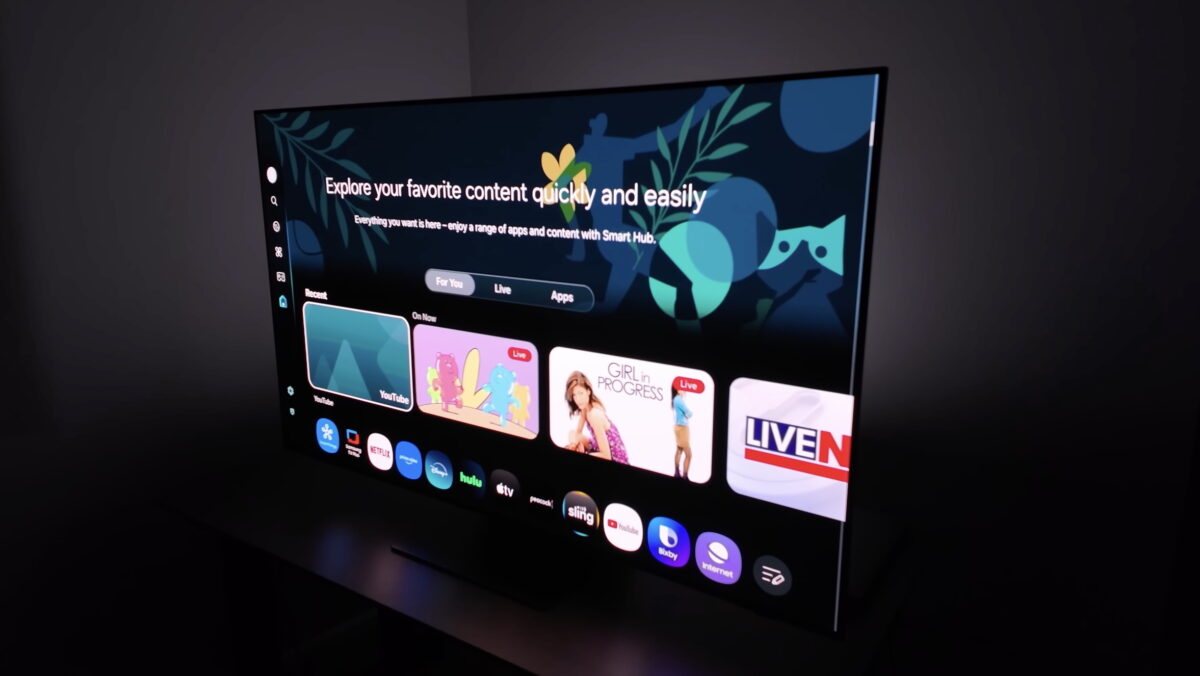 A new sports app is now available on Samsung TVs globally