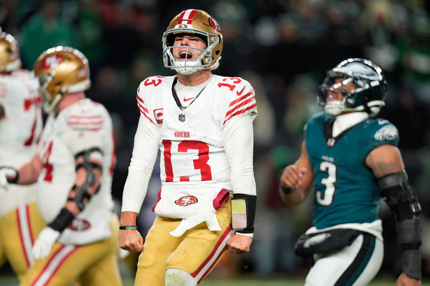 Purdy, 49ers eliminate defending Super Bowl champion Eagles with 23-19 win in wild-card game